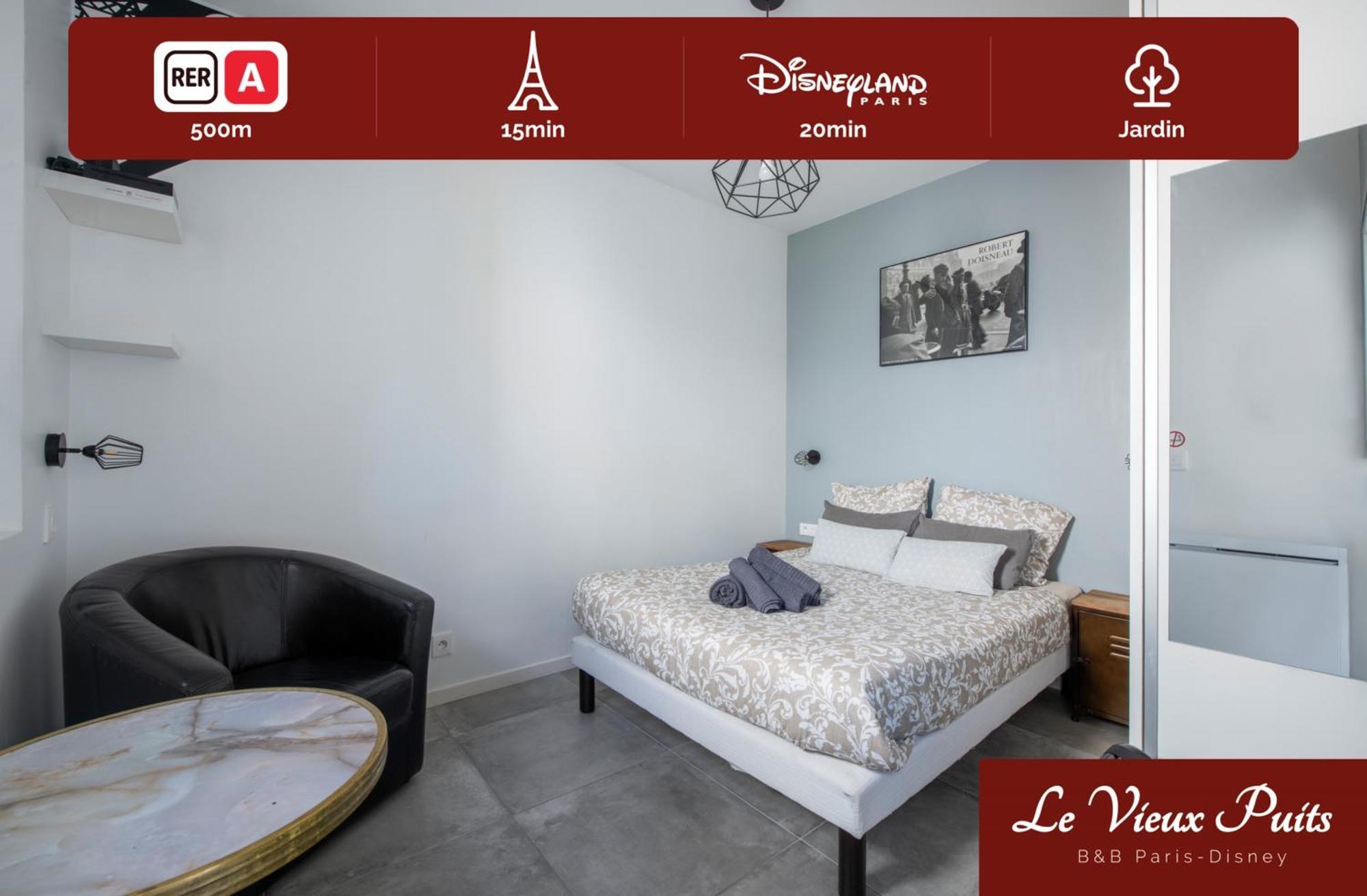 Le Vieux Puits Paris Est Paris-Disney Noisy-le-Grand Kamer foto